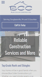 Mobile Screenshot of bluecollarconstruction.net